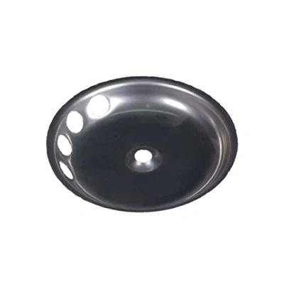 Imagen de Hidrotecnoagua recambios Tapa rebosadero bañera t 503 inoxidable