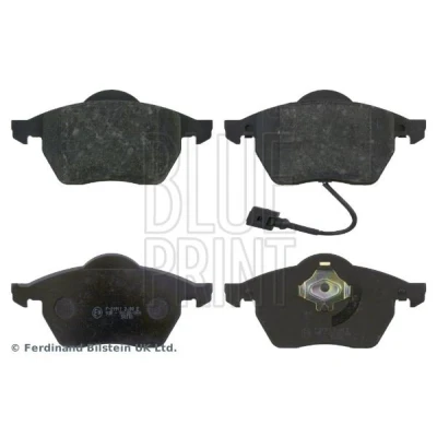 Imagen de BLUE PRINT ADV184232 Juego de pastillas freno Eje delantero con contacto avisador desgaste clip émbolo SEAT: Ibiza 3, Leon I Hatchback