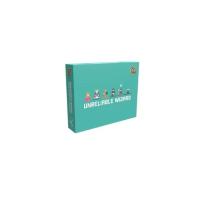 Imagen de Salt &amp; Pepper Games Unreliable Wizard Juego de Mesa Cartas Solitario para Convertirte en un Mago y Liberar Héroes 1 Jugador Español e Inglés Temática: Deportes