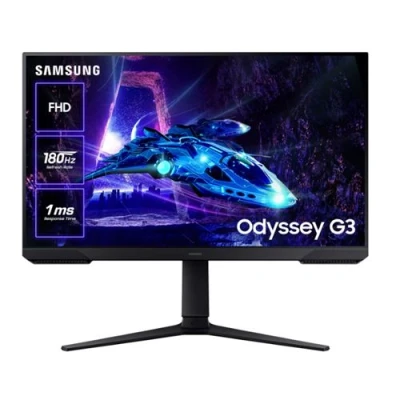 Imagen de Monitor gaming Samsung LS32DG302EUXEN, 32 &quot; Full HD, 180 Hz, 1 ms, VA, Altura ajustable, FreeSync, Negro