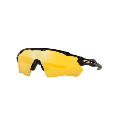 Imagen de Oakley Oo9208 Radar Ev Path Gafas, Negro Pulido Prizm 24K Polarizado, 38 cm Unisex Adulto
