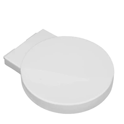 Imagen de ANSNOW Asiento de Inodoro Cierre Suave con Liberación Rápida Y Bisagras Ajustables Forma Reestánpara una Fácil Instalación Limpieza