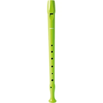 Imagen de Flauta soprano Hohner B9508 color verde claro y digitación alemana