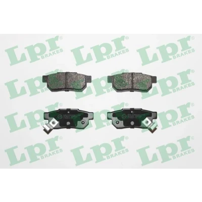 Imagen de LPR 05P506 Juego de pastillas freno HONDA: CIVIC 6 Hatchback, Fastback, 4 MG: MG ZR ZS Berlina, Hatchback