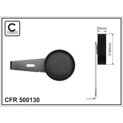 Imagen de Tensor de correa, correa auxiliar v CAFFARO 500130
