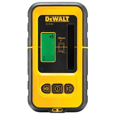 Imagen de DeWalt DE0892 XJ Receptor/detector láser para DW088 y DW089, hasta 50 metros, fácil manejo, carcasa a prueba de humedad salpicaduras, pantalla LCD, 0 W, V