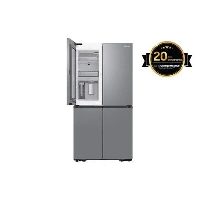 Imagen de Frigorífico americano Samsung RF65DG960ESREF, Triple Cooling, 183 cm, 646 l, Dispensador de hielo &amp; agua, SmartThings, Inox