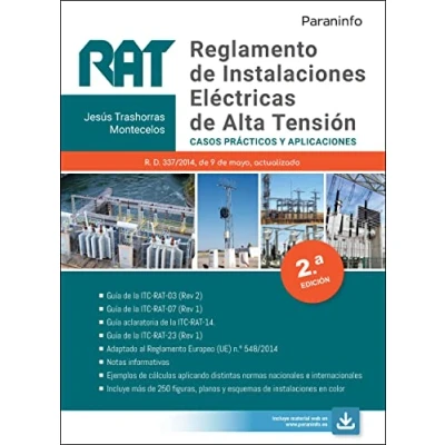 Imagen de RAT. Reglamento de Instalaciones Eléctricas Alta Tensión. Casos prácticos y aplicaciones 2.ª edición 2021 (Electricidad Electrónica)