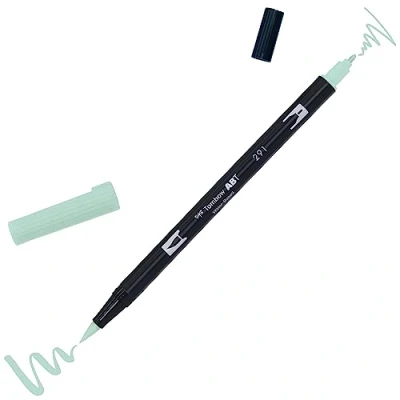 Imagen de Tombow ABT Dual Brush Rotulador Doble Punta Pincel Acuarelable Para Lettering, Dibujo, Pintura, Manga Uso Doméstico y Profesional Color holly green
