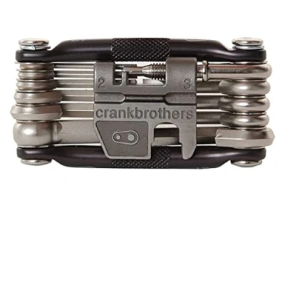 Imagen de Crank Brothers EXTRA 135003 Multiherramienta m17, niquel, Negro, Talla única