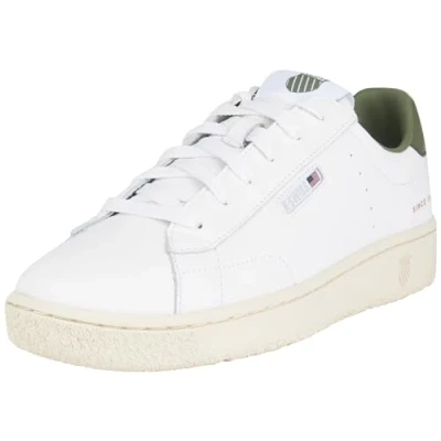 Imagen de K Swiss Slammklub CC, Zapatillas Hombre, Wht DP Liquen VNTG, 45 EU