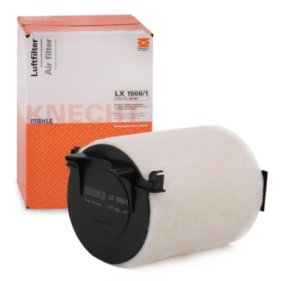 Imagen de MAHLE ORIGINAL LX 1566/1 Filtro de aire 220,6 150,0, 136 Cartucho filtrante VOLKSWAGEN: GOLF 5, 6, Scirocco III, SEAT: Leon II Hatchback, Altea