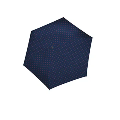 Imagen de Paraguas reisenthel Pocket Mini Mixed Dots Rojo de Bolsillo Extremadamente Ligero y Plano Fabricado con Botellas Pet recicladas Tapa Grande