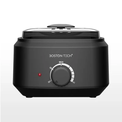 Imagen de Calentador de Cera Eléctrico Profesional 500ml Máquina Caliente para Depilación en Casa Ideal Cara, Brazos, Axilas y Piernas Modelo HR101 Rápido, Seguro Fácil Usar
