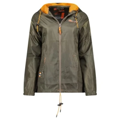 Imagen de Geographical Norway Boat Lady Chaqueta Cortavientos Mujeres Aire Libre Impermeable De Manga Larga Ideal Temporada Senderismo Primavera Verano Otoño Invierno (KAKI XXL)