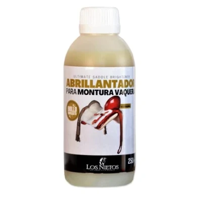 Imagen de Brillo para Monturas 250 ml Equipamiento el caballo Producto de Guarnicionería Tradición artesana Los Nietos