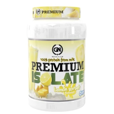 Imagen de GN Nutrition Premium Iso Whey Protein 100% 1Kg Proteina Aislada Lemon Sorbet Ideal Para Crecimiento Muscular y Recuperación
