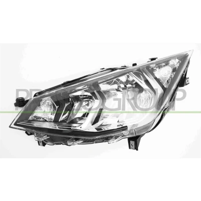 Imagen de PRASCO ST0394904 Faros izquierda H7/H7 con luz diurna servomotor para reg. alcance luces SEAT: IBIZA 5