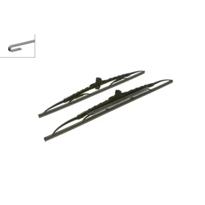 Imagen de Limpiaparabrisas Bosch Twin Spoiler 3 397 001 728 Estándar FORD: Focus Mk1 Furgón / Familiar, Hatchback, Berlina, SSANGYONG: Kyron