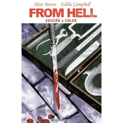 Imagen de From Hell Edición a color (novela gráfica) (Biblioteca Alan Moore)