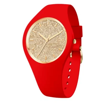 Imagen de ICE Watch glitter Red passion Reloj rojo para Mujer con Correa de silicona 021080 (Medium)