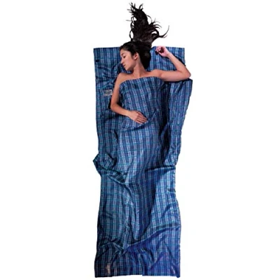 Imagen de Cocoon Saco de Dormir Seda, diseño Hoja Viaje