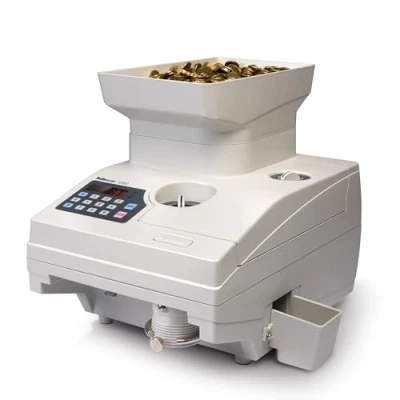 Imagen de Safescan 1550 Contadora de monedas que cuenta rápidamente separadas Máquina contar robusta para volúmenes fichas redondas clasificadas