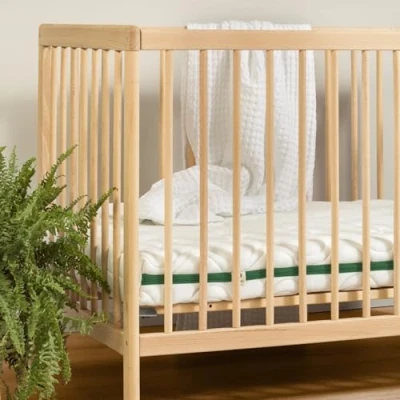 Imagen de Kadolis Colchón para bebé 70x140x10 cm Aloe R Cama de Espuma con Funda extraíble y Lavable Certificado OekoTex Fabricado en España