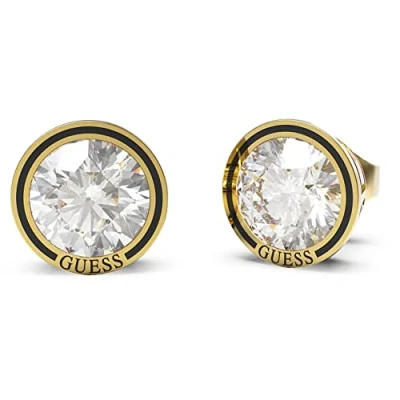Imagen de Guess Studs Pendientes Yellow goldcoloured/black, Mujer, Talla: One Size, gold coloured/black