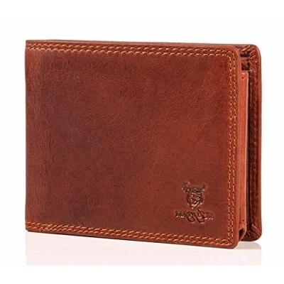Imagen de Matador Cartera de Piel Vaca para Hombre, con Paisaje
