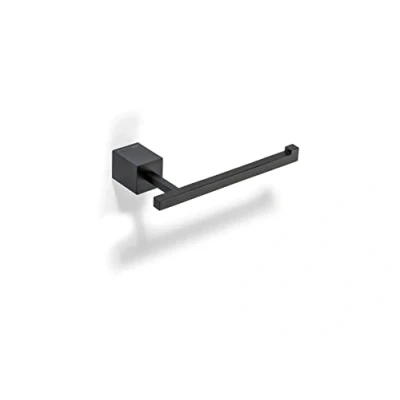 Imagen de Sagittarius One 170S1 B Portarollos Papel Higiénico Negro Mate Portarrollos Baño Design Porta Rollos de Higienico Latón Soporte