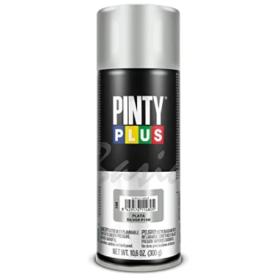 Imagen de Pintura en spray PINTYPLUS BASIC 520cc Plata P150