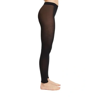 Imagen de ESPRIT Cotton W LE algodón unicolor 1 pieza, Leggings Mujer, Negro (Black 3000), 44 46