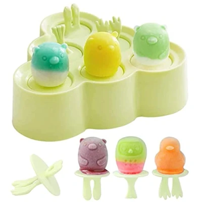 Imagen de Moldes Helados Silicona, Mini para Helados, Poleras Helado Bebe, Polos Niños, Ice Cream Mold, Lolly Moulds, Linda Molde Hacer Caseros