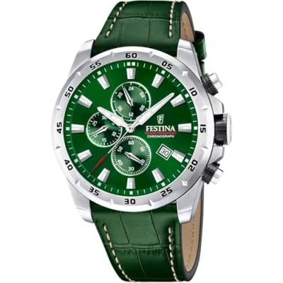 Imagen de Festina Timeless Chrono Hombres Reloj Verde F20692/3