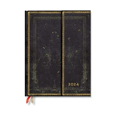 Imagen de Arabica (Old Leather Collection) Ultra Verso 12 month Dayplanner 2024