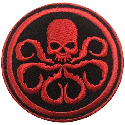 Imagen de Parche bordado para coser o planchar de Hydra ropa, camisas, vaqueros, etc