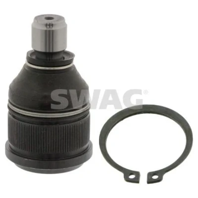 Imagen de SWAG 83 78 0003 Rótula de suspensión debajo, Eje delantero, izquierda, derecha con circlip 18 para brazo oscilante transversal