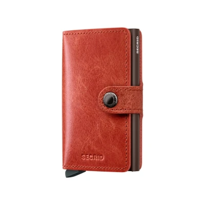 Imagen de Secrid Miniwallet Vintage Orange Grabado gratuito
