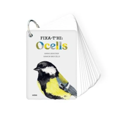 Imagen de Fixa t&#039;hi: ocells: Petita guia per iniciar se en l’observació dels ocells. (Infantil juvenil)