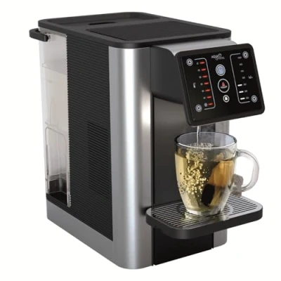Imagen de Dispensador instantáneo de agua caliente y fría con filtro Aqua Optima Aurora, 3,8 l capacidad, incluye 1 Evolve+ 30 días para reducir los microplásticos el cloro