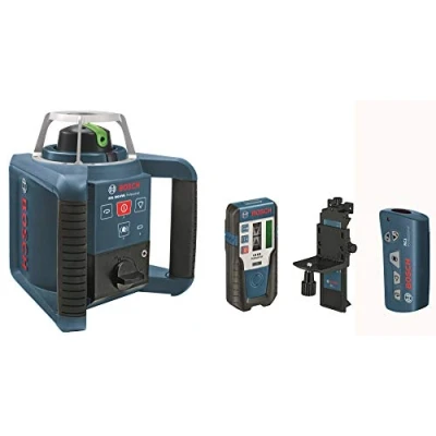 Imagen de Bosch Professional Nivel láser giratorio GRL 300 HVG (haz de luz verde, receptor LR 1 G, alcance hasta m diámetro, en maletín transporte)