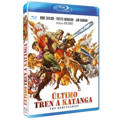 Imagen de Ultimo tren a Katanga 1968 Blu ray the Mercenaries Dark of Sun