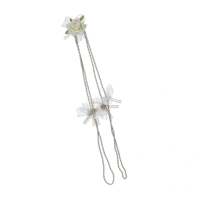 Imagen de CPAOWEHF Elegant Lazo cuerda de ceremonia para boda occidental, tejida a mano, textura suave, longitud ajustable