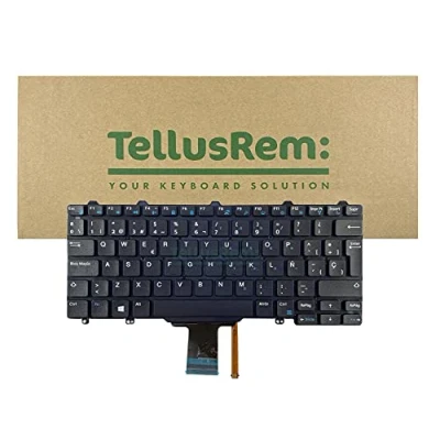 Imagen de Teclado de respuesto Español retroiluminado para DELL Latitude E7250. E5250, E5270