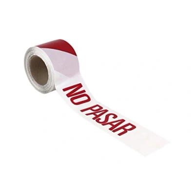 Imagen de Cofan 11000330 Cinta Balizamiento&quot;No Pasar&quot;, 80 mm x 100 m