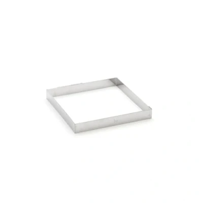 Imagen de De Buyer, ARO TARTA CUADRADO, ALTURA 2 CM, 16 CM,16 x cm 3905.16
