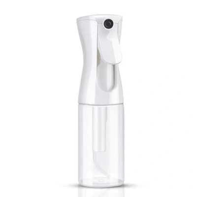 Imagen de Uervoton botella de spray para el cabello, agua continua vacía, masticando cabello por la mañana, peinado, plantas, mascotas, limpieza 160 ml Frascos (Transparente)
