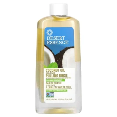 Imagen de DESERT ESSENCE Coconut Oil Dual Phase Pulling Rinse 8 fl. oz. (240 ml)