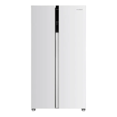 Imagen de Hyundai Frigorífico Americano Blanco, 2 Puertas. HA18900ENF, Capacidad 442 Litros, No Frost, Multi Air Flow, Bajo Nivel Sonoro, Clasificación Energética E